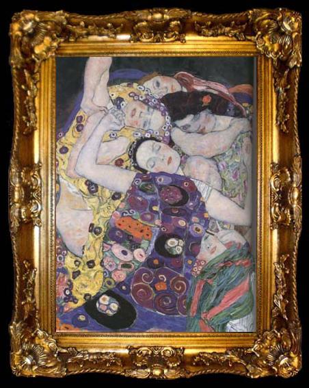 framed  Gustav Klimt The Virgin (detail) (mk20), ta009-2